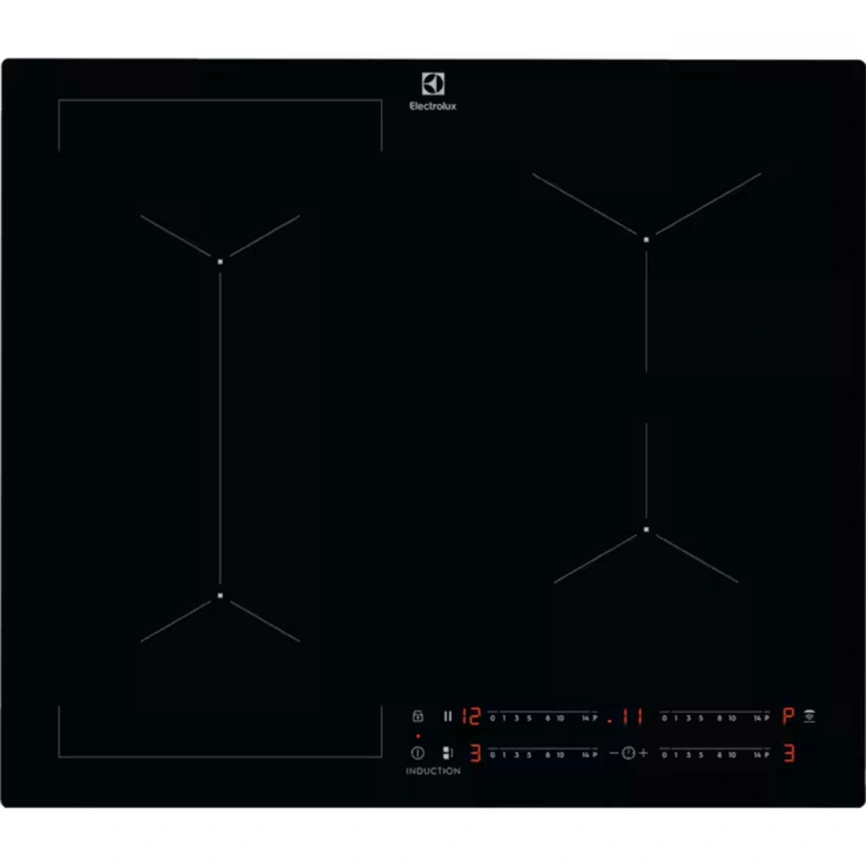 Индукционная варочная панель Electrolux KIV634I Black фото 1