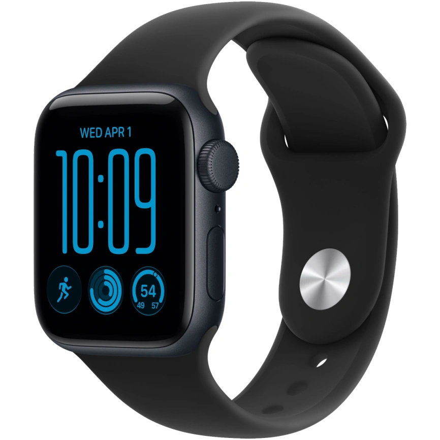 Смарт-часы Apple Watch SE (2026) 40mm Midnight Aluminum Black Sport Band S/M фото 1
