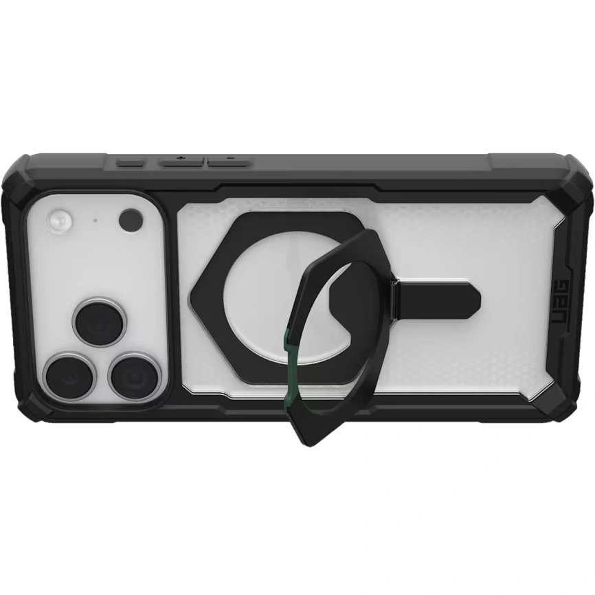 Чехол UAG MagSafe Plasma XTE 360 для iPhone 18 Pro Max Black/Clear (11457211404G) фото 3