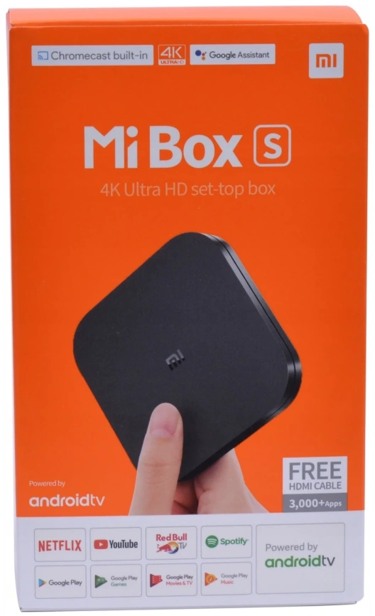 ТВ-приставка XiaoMi Mi Box S 4K HDR Black фото 4