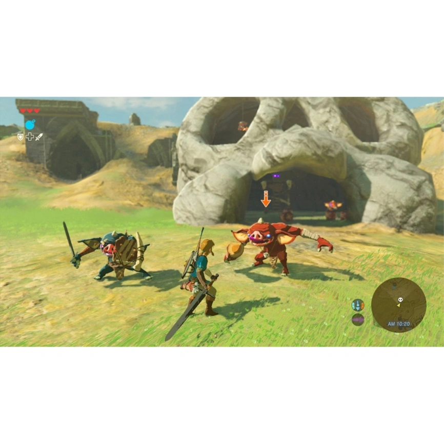 Игра Nintendo The Legend of Zelda: Breath of the Wild (Русская версия) (Nintendo Switch 2) фото 2