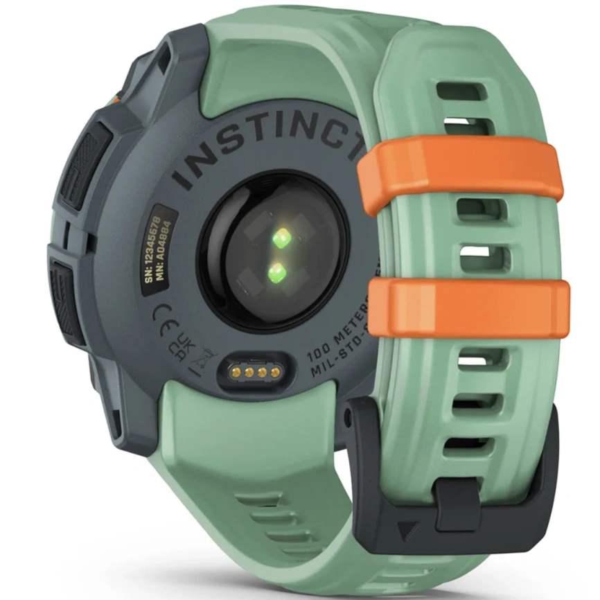 Смарт-часы Garmin Instinct 3 45mm Amoled Neo Tropic (010-02936-01) фото 2