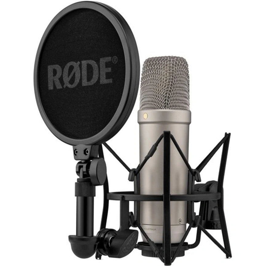 Студийный конденсаторный микрофон RODE NT1 5th Generation Silver фото 1