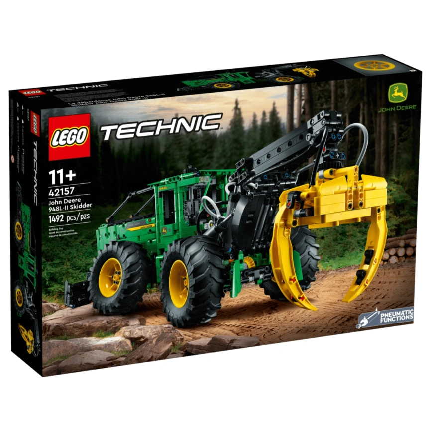 Конструктор LEGO Technic John Deere 948L-II Skidder 42157 фото 1