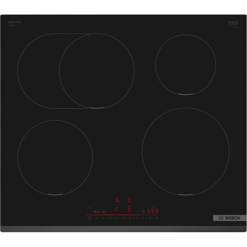 Индукционная варочная панель Bosch Serie 6 PIF631HB1E Black фото 1