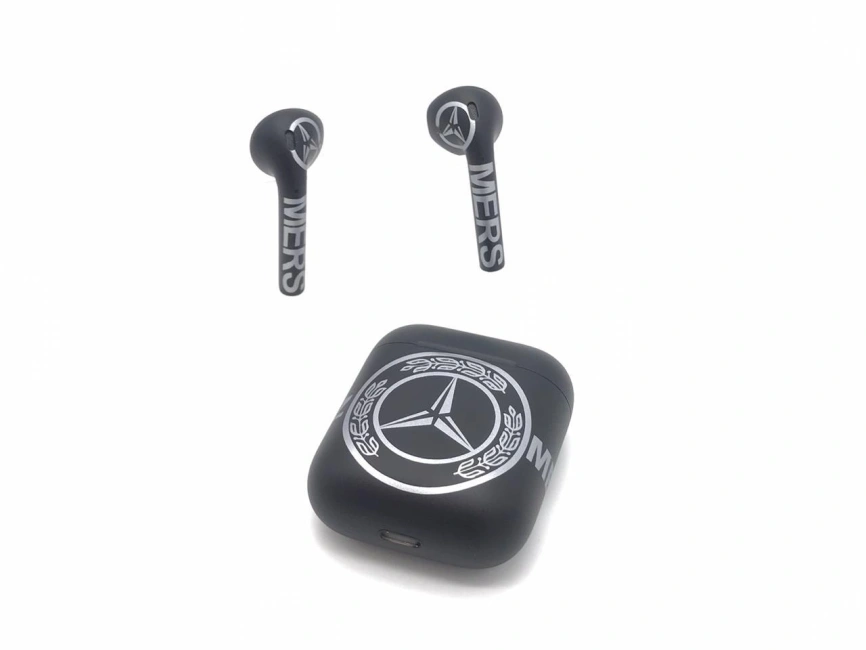 Наушники Apple AirPods 2 Color (MV7N2) Mercedes-Benz Black Matte фото 1