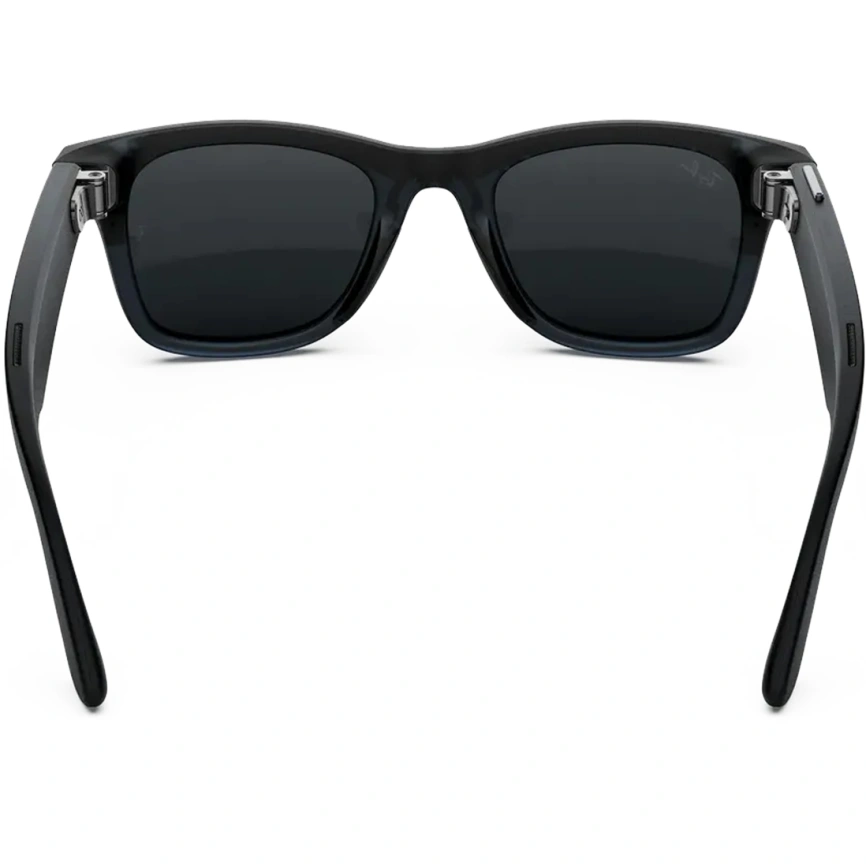 Умные очки Ray-Ban Wayfarer (Gen 3) Transparent Matte Ocean Blue Large Transitions Grey фото 6