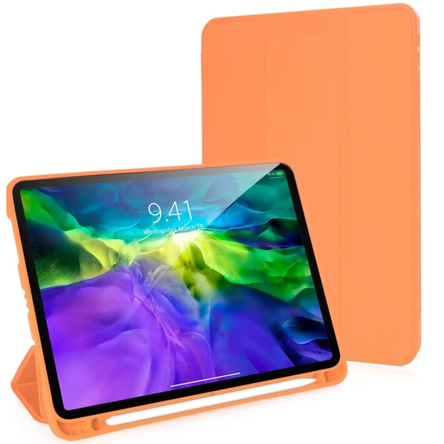 Чехол Gurdini Milano Series для iPad 11 (2025) Orange фото 1