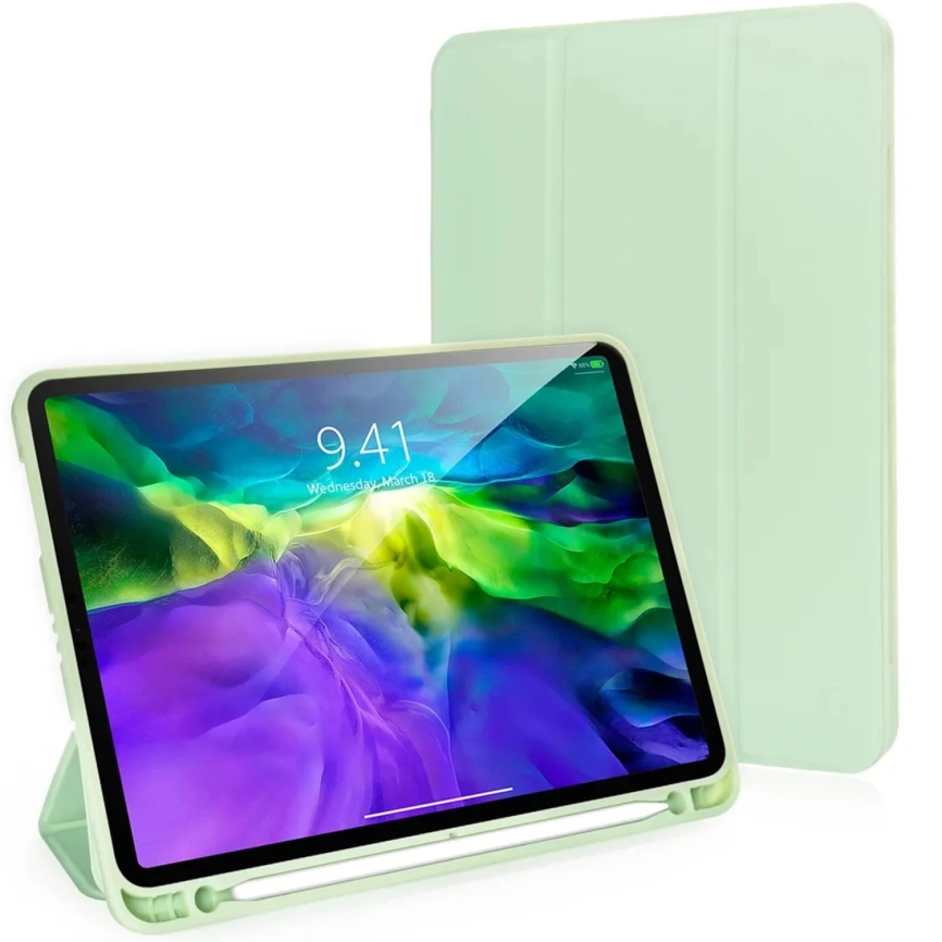 Чехол Gurdini Milano Series для iPad 11 (2025) Pistachio фото 1