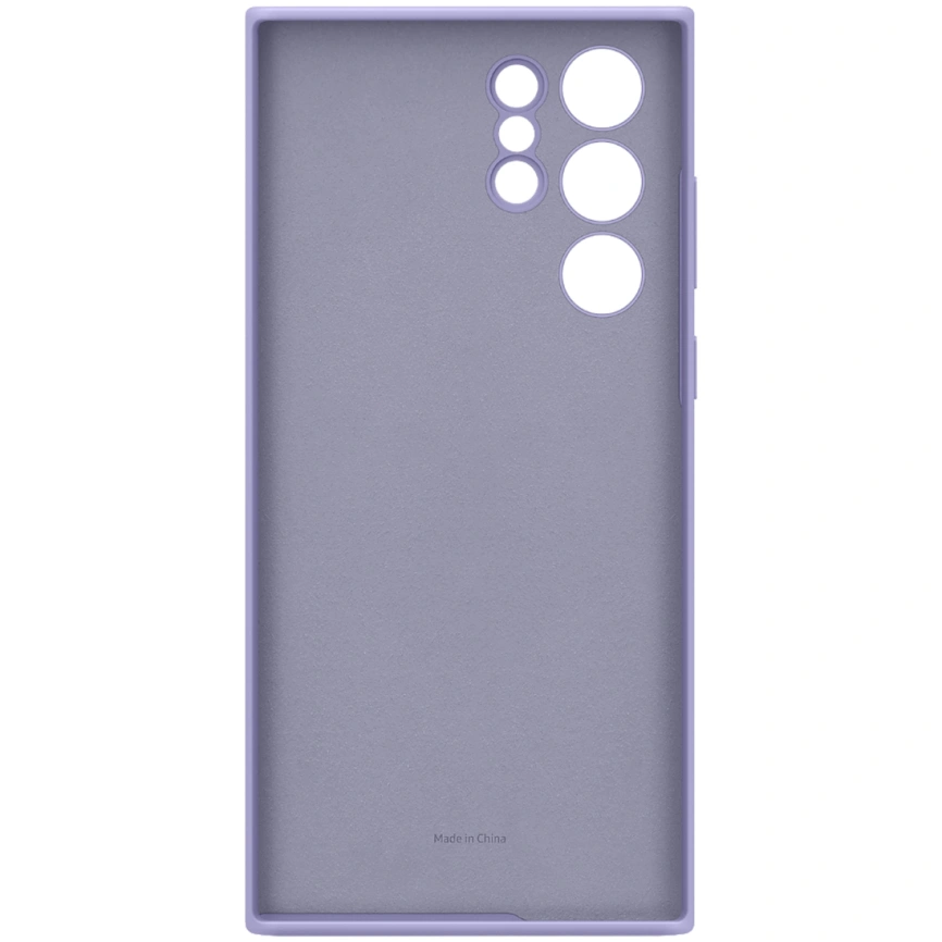 Чехол Samsung Silicone Cover для Galaxy S22 Ultra (EF-PS908TVEGRU) Lavender фото 2
