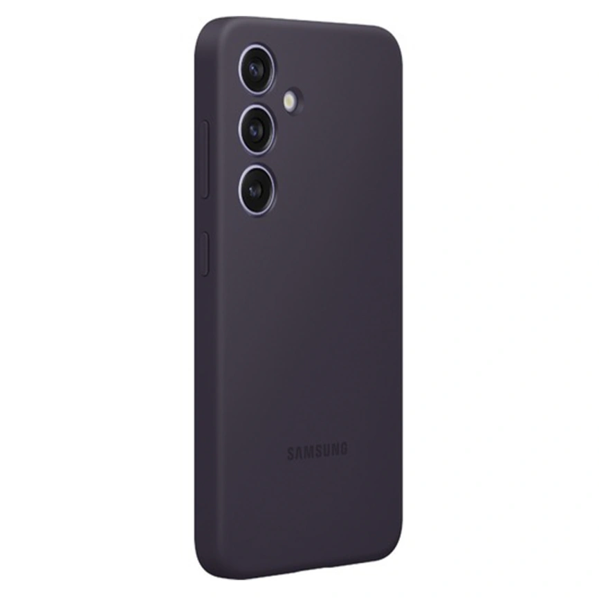 Чехол Samsung Silicone Case для S24 Dark Violet фото 3