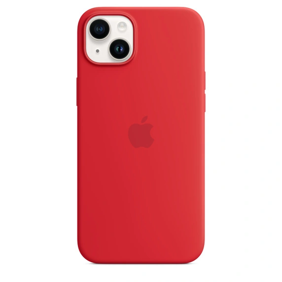 Силиконовый чехол Apple MagSafe для iPhone 14 (PRODUCT) RED фото 4