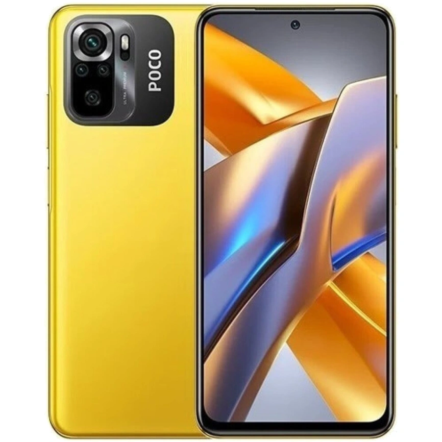 Смартфон XiaoMi Poco M5s 4/128GB Yellow (Желтый) Global Version фото 1