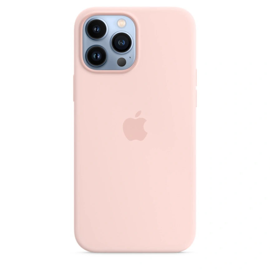Силиконовый чехол Apple MagSafe для iPhone 13 Pro Max Pink фото 2