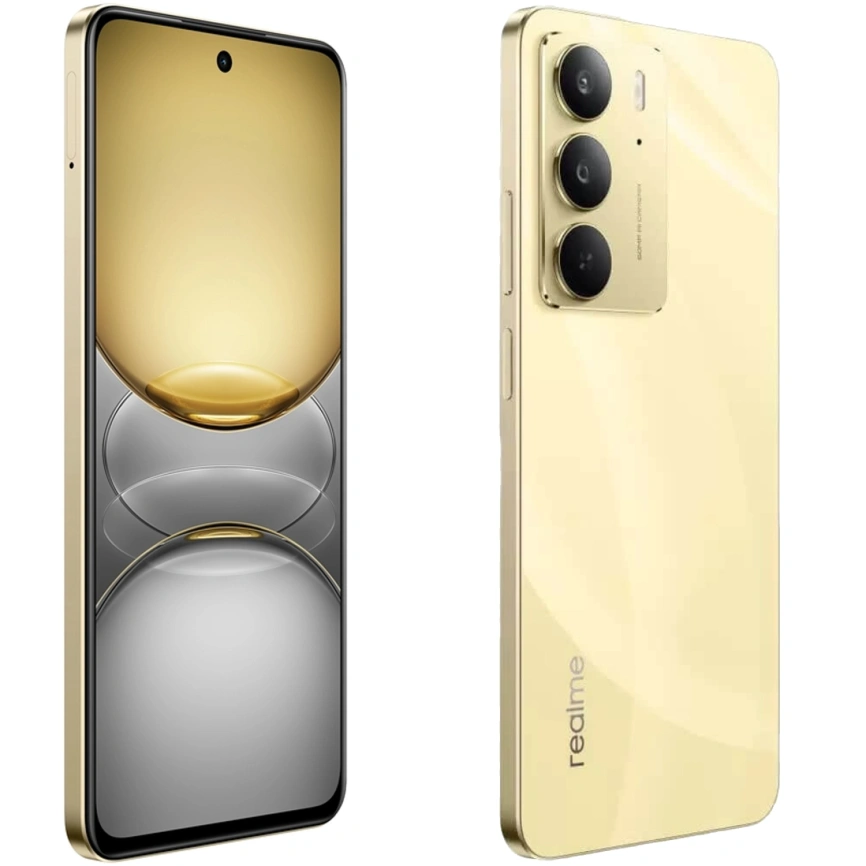 Смартфон Realme C75 8/256Gb Lightning Gold фото 4