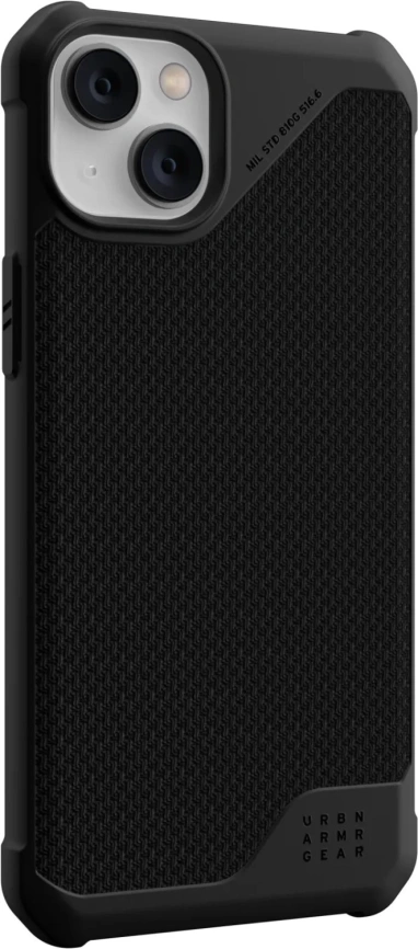 Чехол UAG Metropolis LT For MagSafe для iPhone 14 Plus Black фото 3