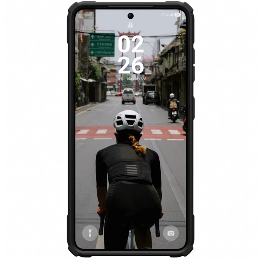 Чехол UAG Plasma XTE Case with MagSafe для Samsung Galaxy S26 Black/Orange (214524114097) фото 3