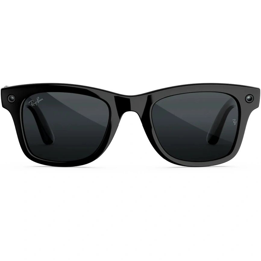 Умные очки Ray-Ban Wayfarer (Gen 3) Shiny Black Standard Transitions Grey фото 6