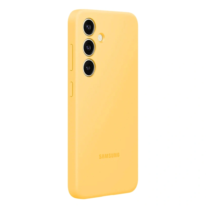 Чехол Samsung Silicone Case для S24 Plus Yellow фото 4
