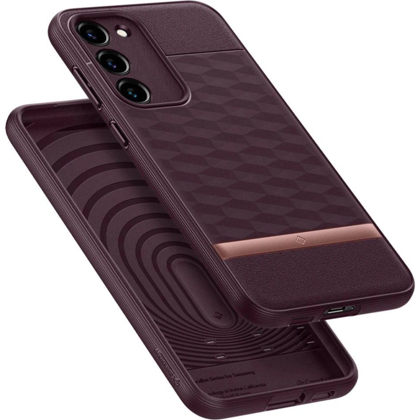 Чехол Spigen Caseology для Galaxy S23 Plus (ACS05704) Burgundy фото 1