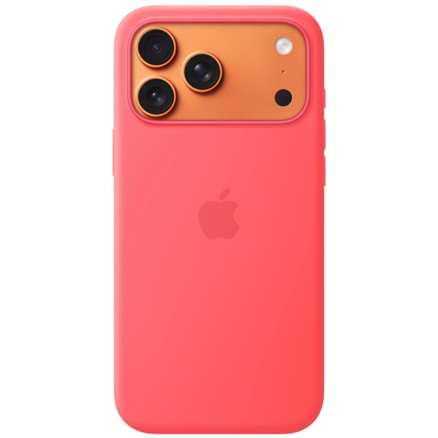 Чехол Apple Silicone Case with MagSafe для iPhone 17 Pro Max Bright Guava фото 2
