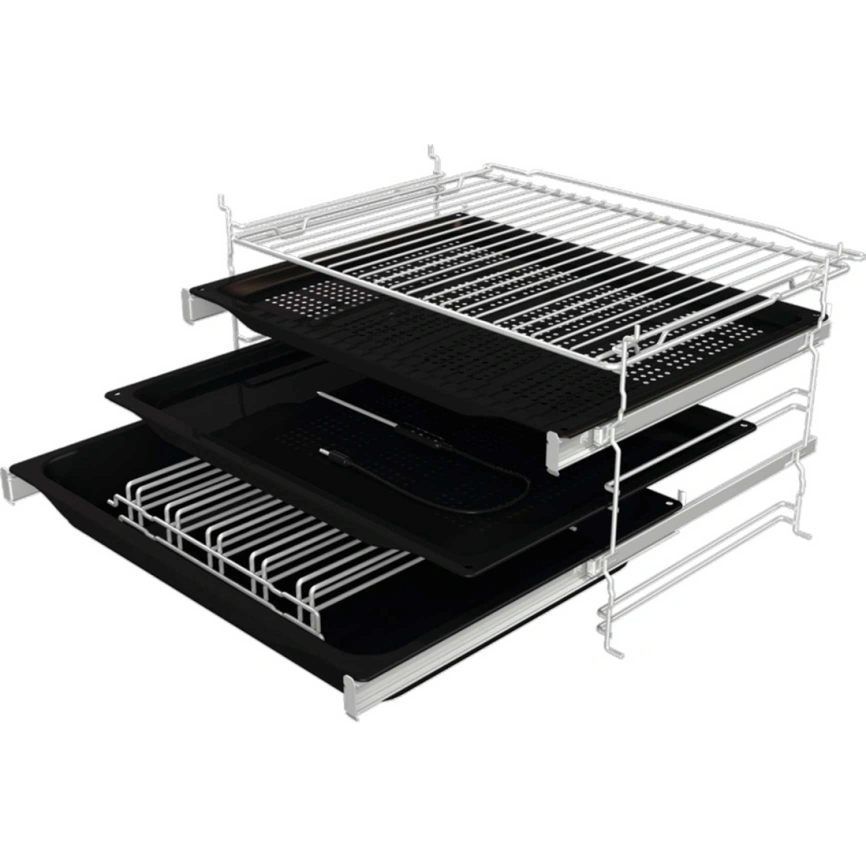 Электрический духовой шкаф Gorenje BPSA6747DGWI Black/Stainless Steel фото 4