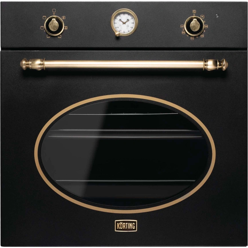 Электрический духовой шкаф Korting OKB 461 CRGN Matte Black фото 1