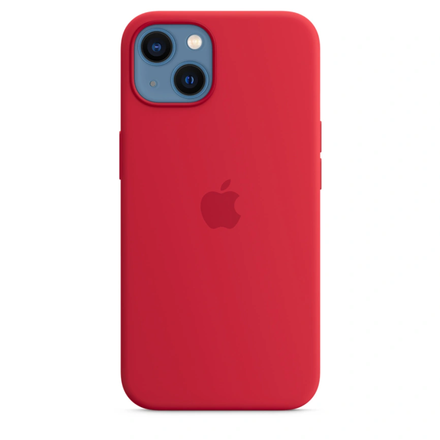 Силиконовый чехол Apple MagSafe для iPhone 13 Red фото 4