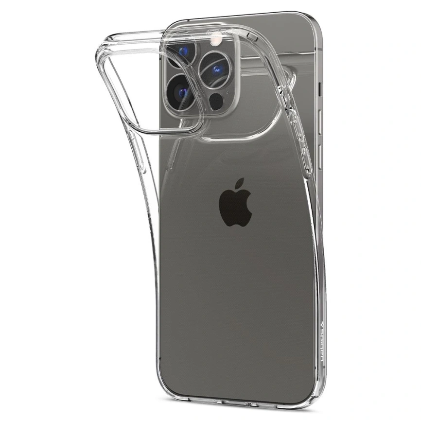 Чехол Spigen Liquid Crystal для iPhone 13 Pro Max (ACS03197) Crystal Clear фото 2