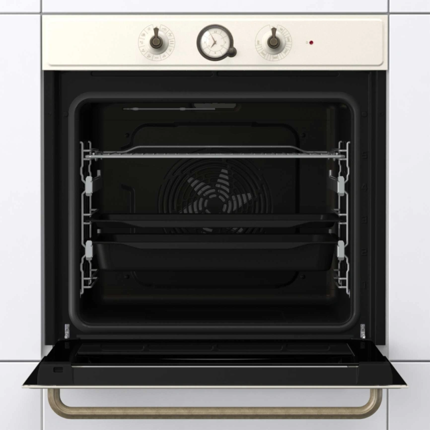 Электрический духовой шкаф Gorenje BO6735CLI Ivory Bronze фото 2