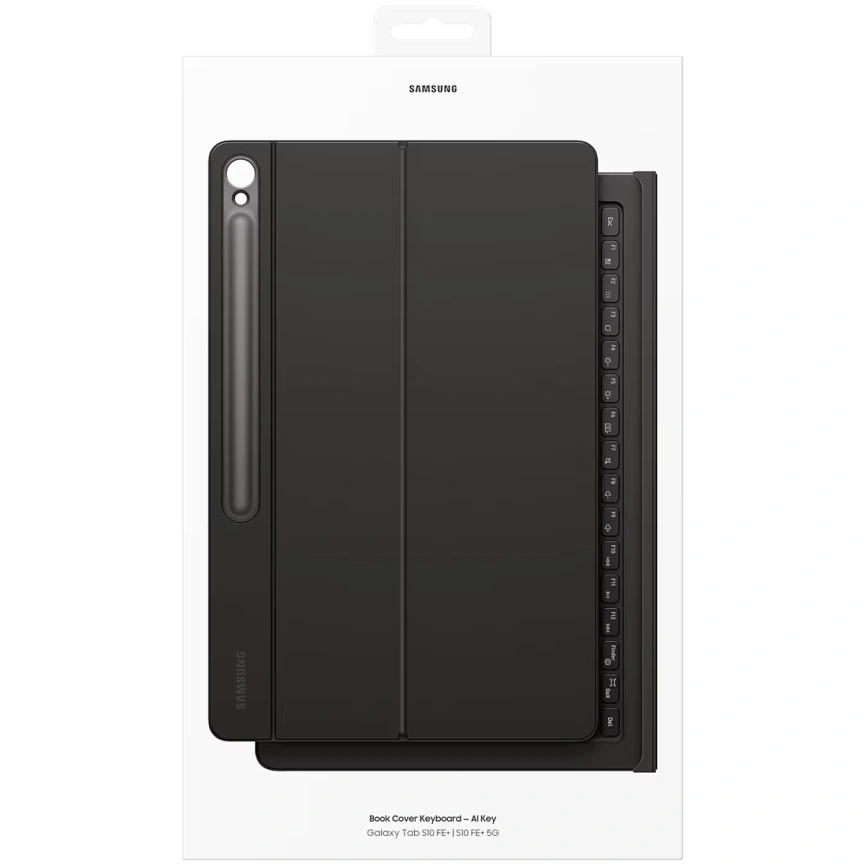 Чехол-клавиатура Samsung Book Cover Keyboard AI Key для Galaxy Tab S10 FE Plus Black (EF-DX625UB) фото 10