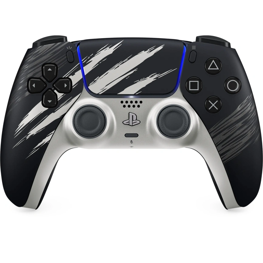 Джойстик беспроводной Sony DualSense для PS5 Marvel's Wolverine Black Limited Edition фото 1