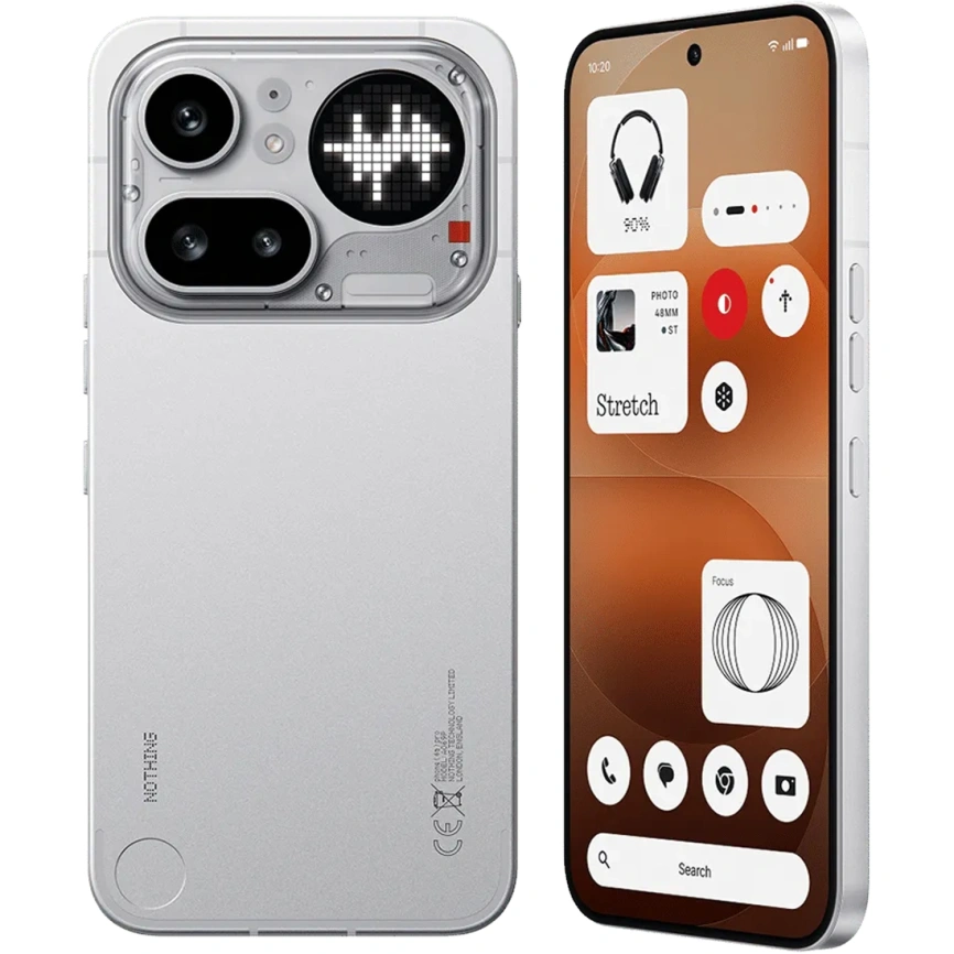 Смартфон Nothing Phone (4A) Pro 8/128Gb Silver фото 3