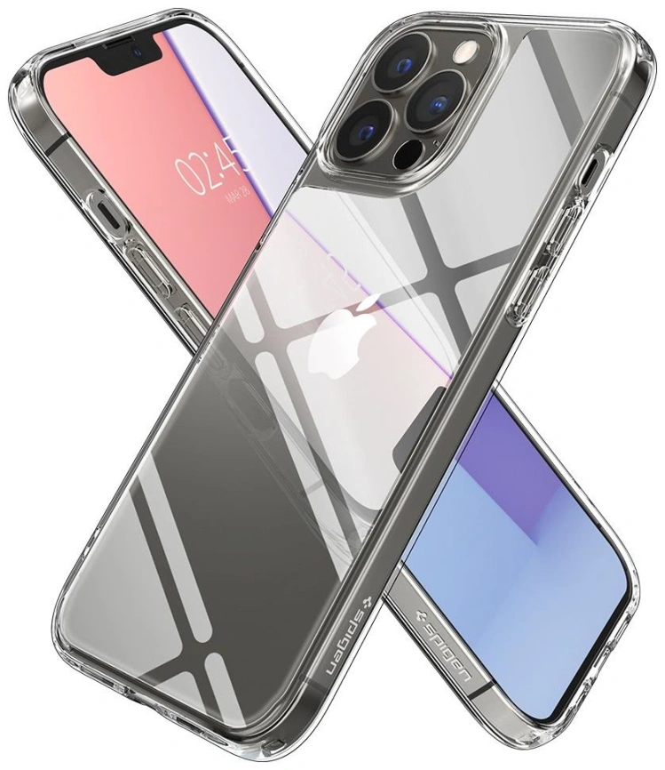 Чехол Spigen Quartz Hybrid для iPhone 13 Pro (ACS03271) Crystal Clear фото 4