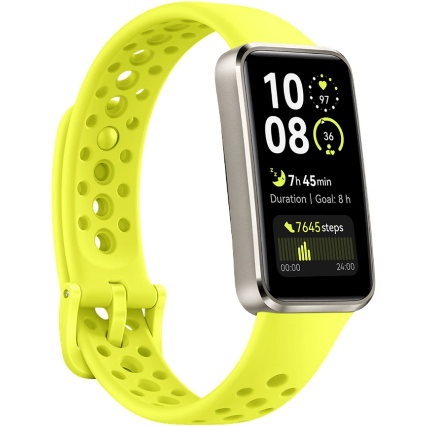 Фитнес-браслет Huawei Band 10 Aluminum Alloy Green (55020ELC) фото 3