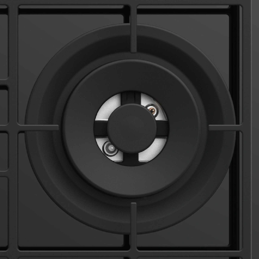 Газовая варочная панель Korting HGG 4955 CTN Black фото 3