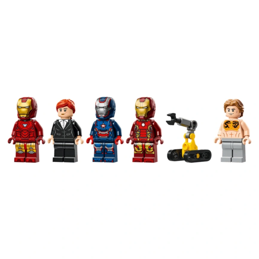 Конструктор LEGO Super Heroes Marvel Iron Man: Hall of Armor 76315 фото 6