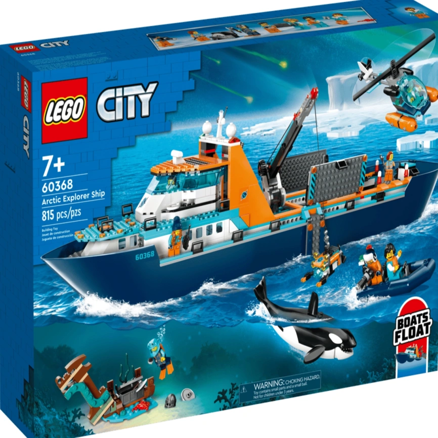 Конструктор LEGO City Arctic Explorer Ship 60368 фото 2