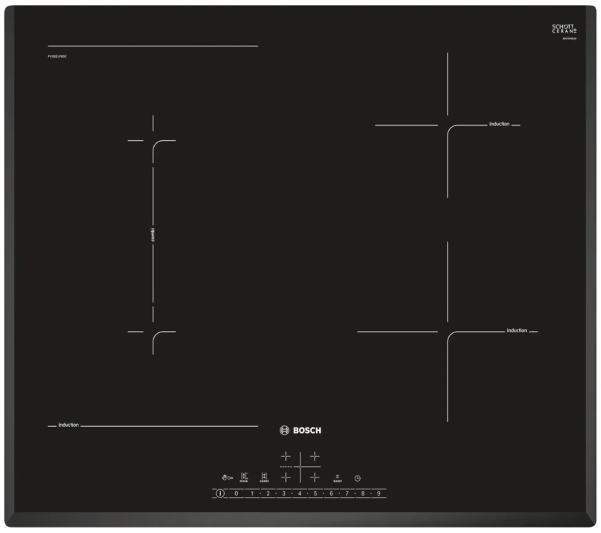 Варочная панель Bosch PVS651FB5E Black фото 1