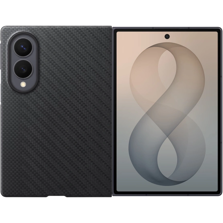 Чехол Samsung Carbon Magnet Case для Galaxy Z Fold8 Black фото 1