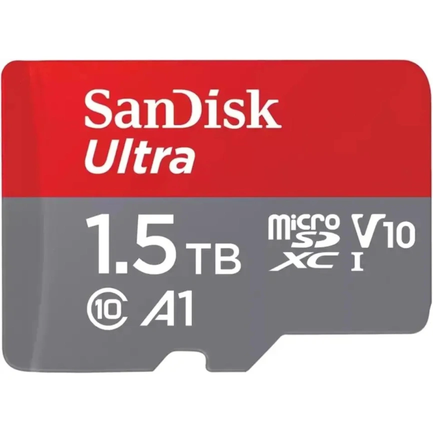 Карта памяти Sandisk Ultra 1.5TB MicroSDXC Class 10/UHS-1/A1 SDSQUAC-1T50-GN6MN фото 1