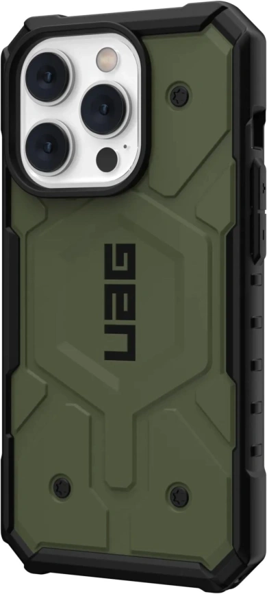 Чехол UAG Pathfinder For MagSafe для iPhone 14 Pro Olive фото 4