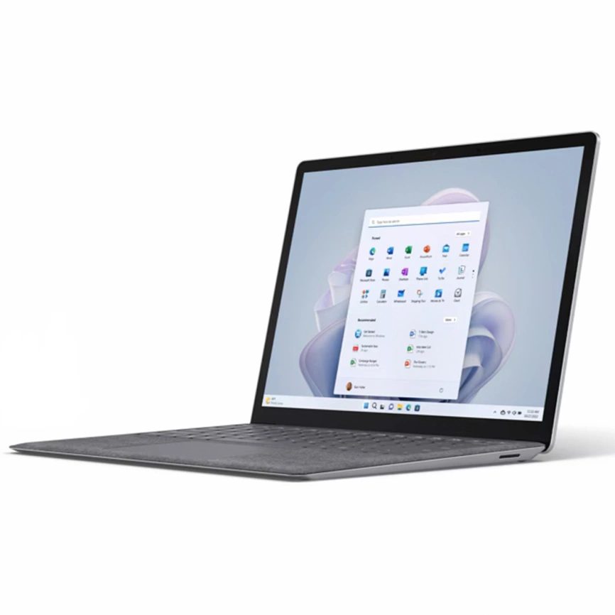 Ноутбук Microsoft Surface Laptop 5 13.5 QHD IPS/ i5-1235U/8Gb/256Gb SSD (QZI-00001) Platinum Alcantara фото 2