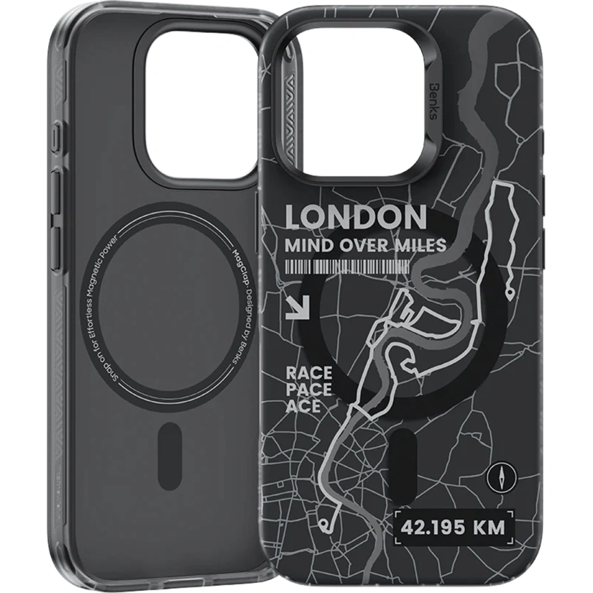 Чехол Benks Magnetic City Case with MagSafe для iPhone 16 Pro Max London фото 2