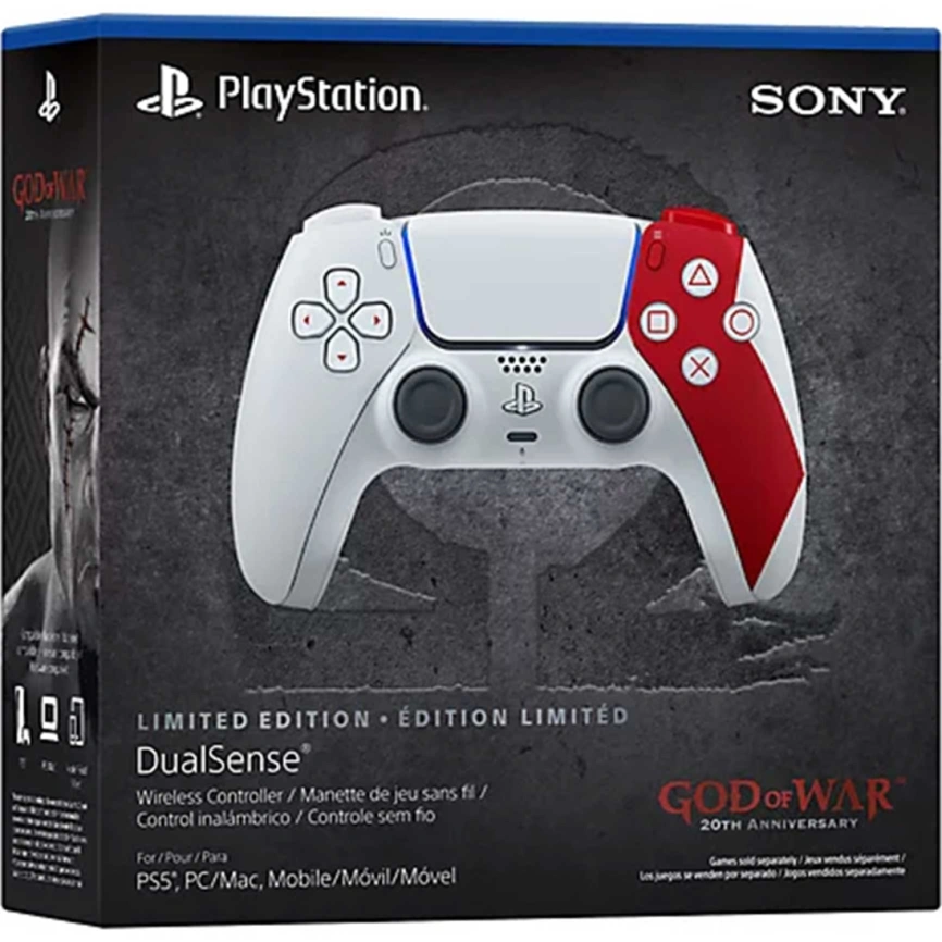 Джойстик беспроводной Sony DualSense для PS5 God of War 20th Anniversary Limited Edition фото 6