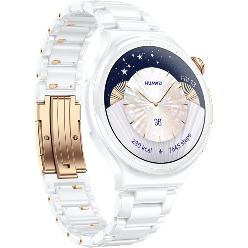 Смарт-часы Huawei Watch 6 Pro 43mm Ceramic Edition (55020KDA) фото 3