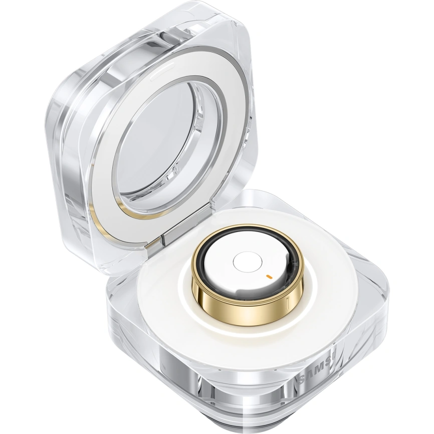 Умное кольцо Samsung Galaxy Ring SM-Q508 Size 8 Titanium Gold фото 5