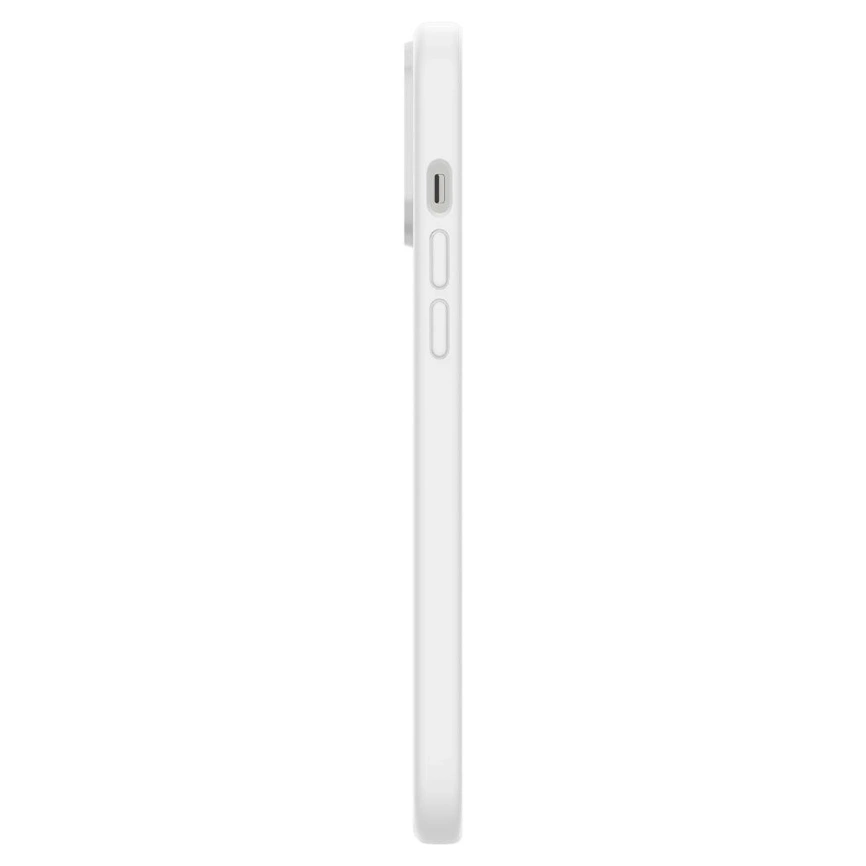 Чехол Spigen Silicone Fit для iPhone 13 Pro (ACS03284) White фото 5