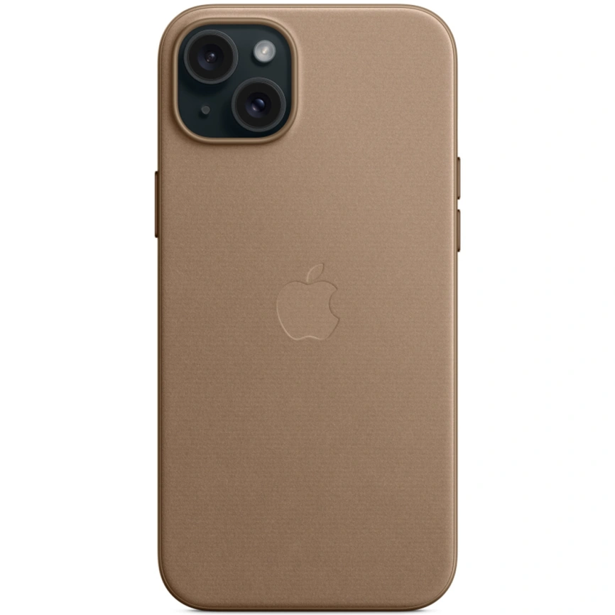 Чехол Apple FineWoven with MagSafe для iPhone 15 Taupe фото 3