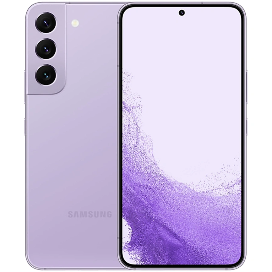 Смартфон Samsung Galaxy S22 8/128Gb Фиолетовый (RU/A) фото 1